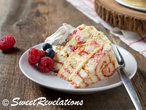 Swiss Roll Cake via SweetRevelations